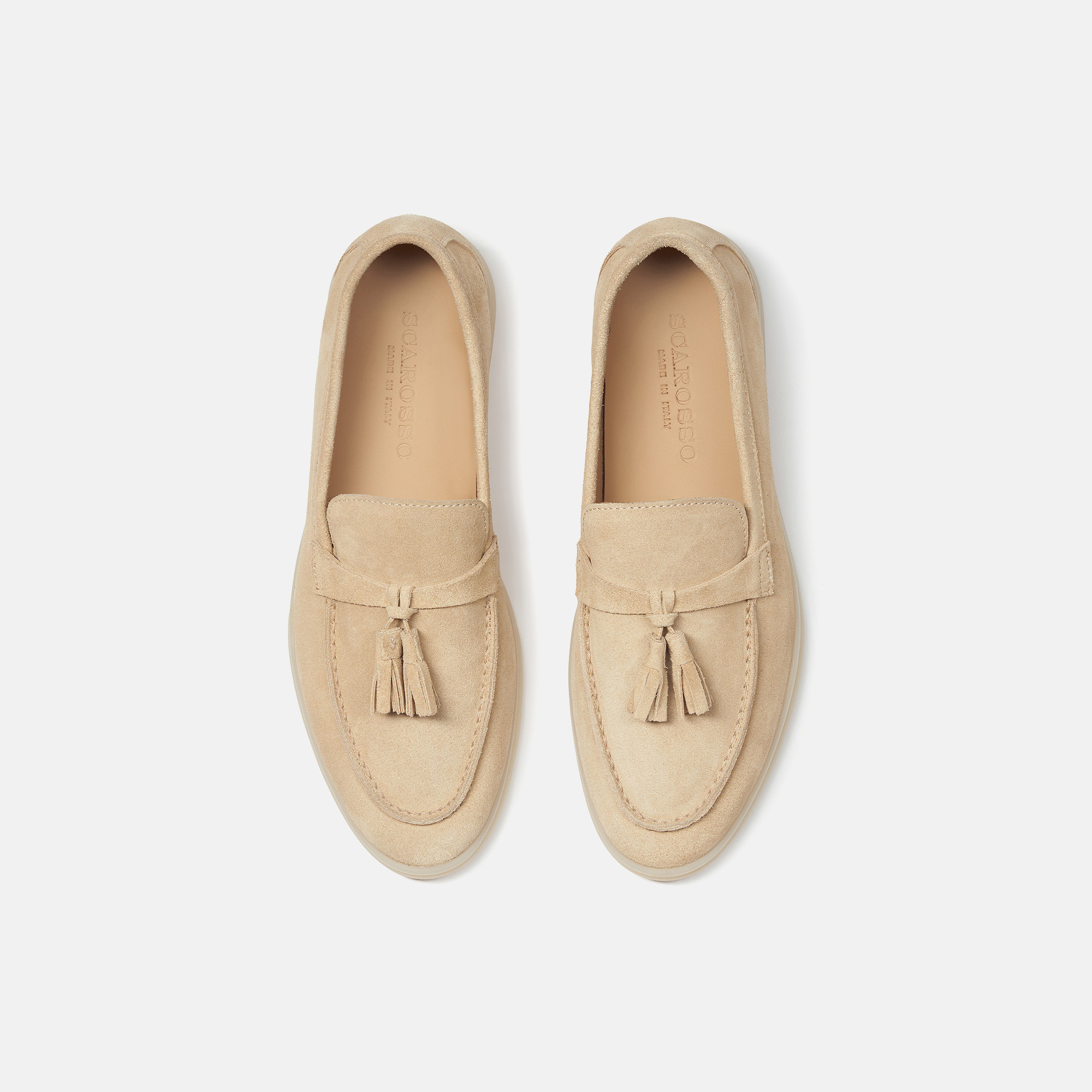 Scarosso Leandra Tassel-detailed Loafers In Multi