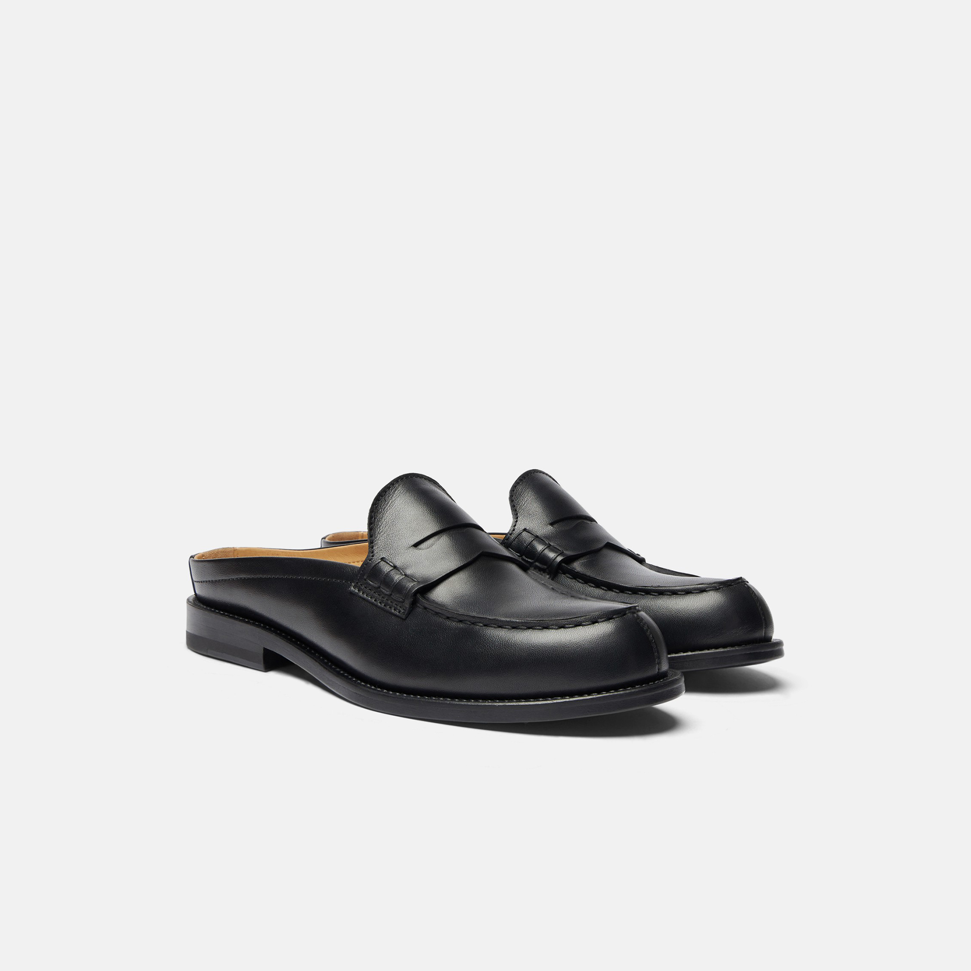 Shop Scarosso Clementina Black In Black - Calf