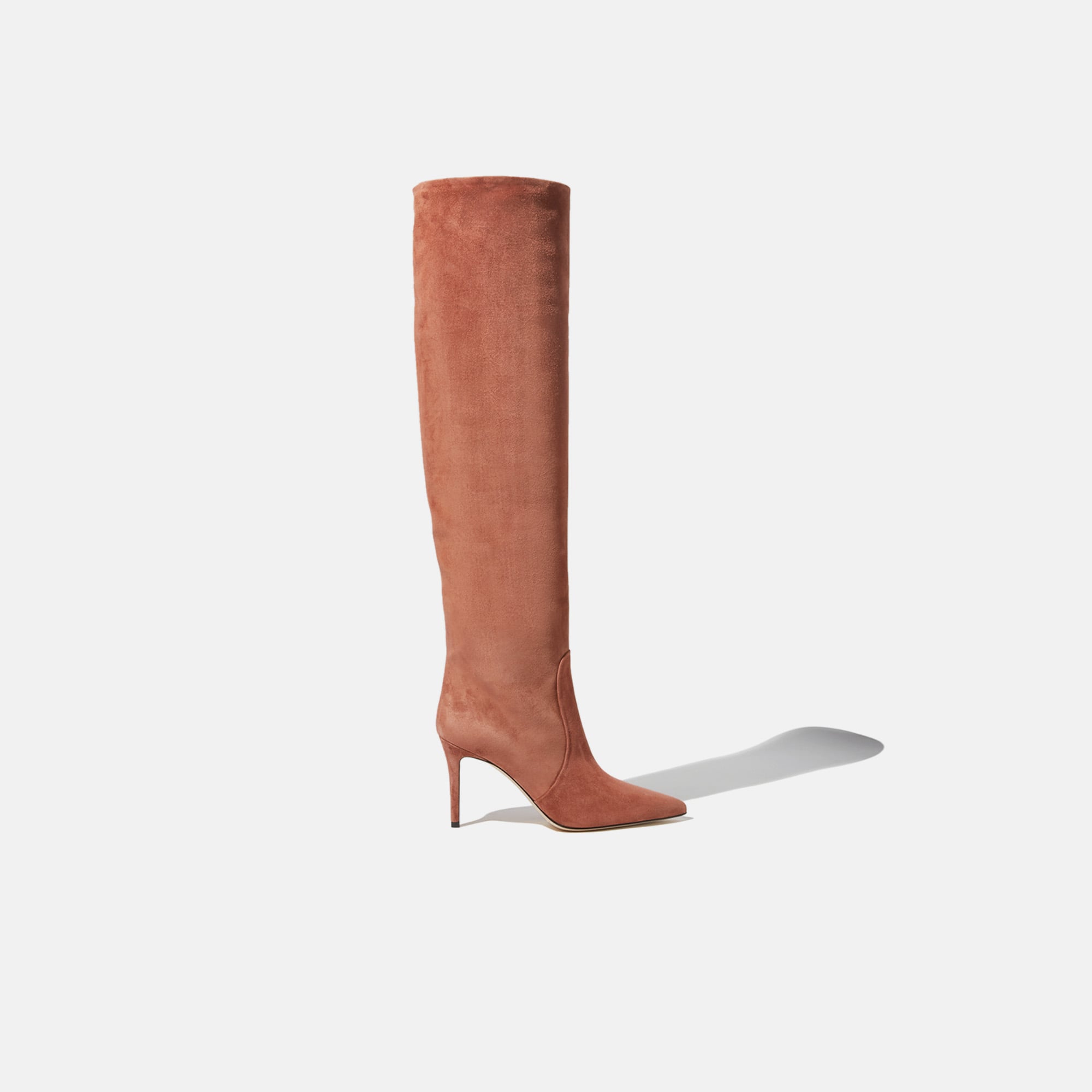 Scarosso Carra Powder Suede - Donna Stivali E Stivaletti Rosa - Camoscio 42 - Immagine 1