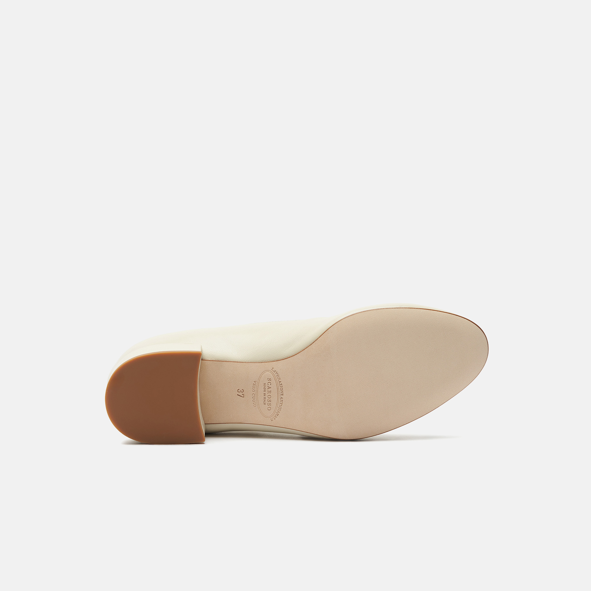 Scarosso 35mm June Pumps In White - Calf