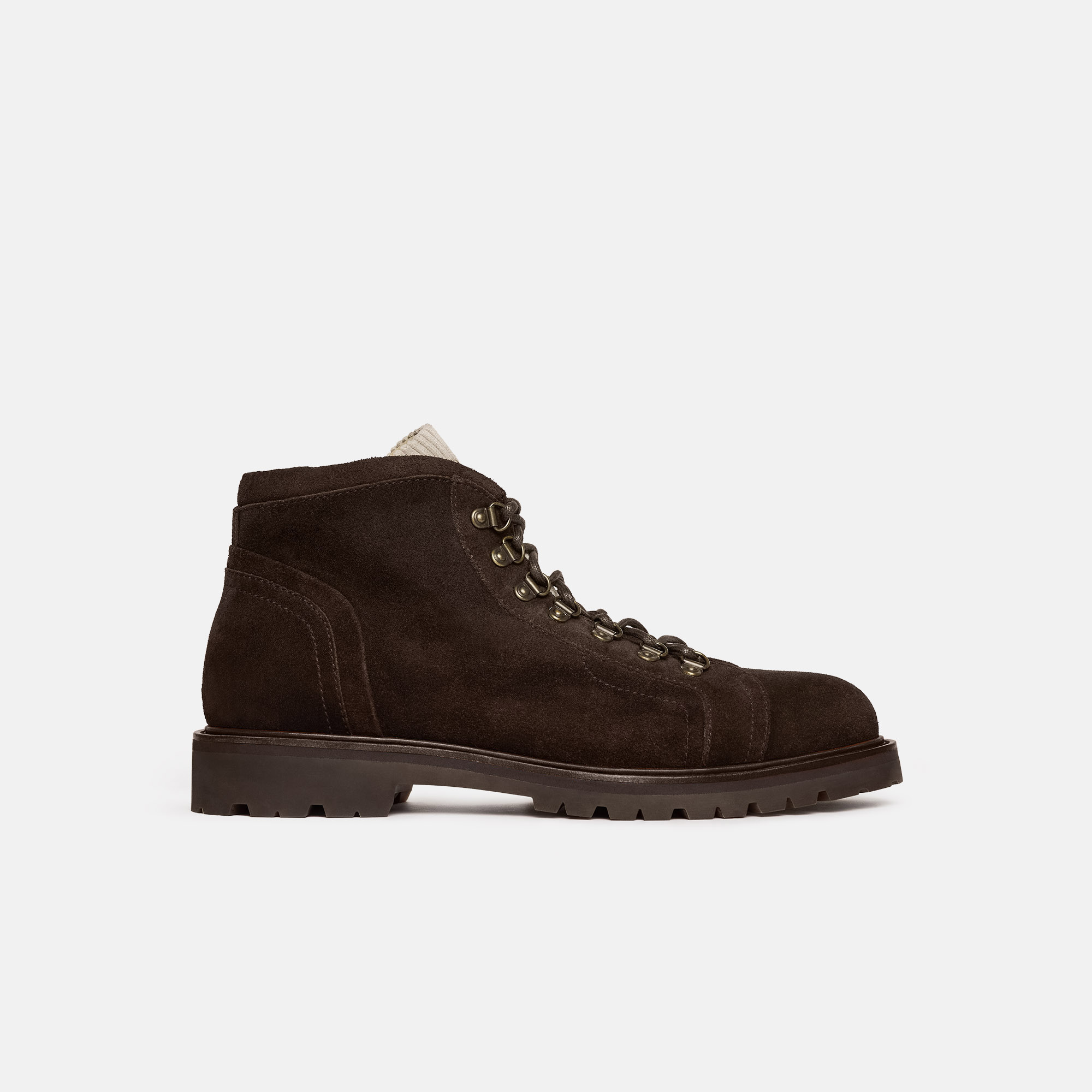 Scarosso Theodore Mocha Suede In Animal Print