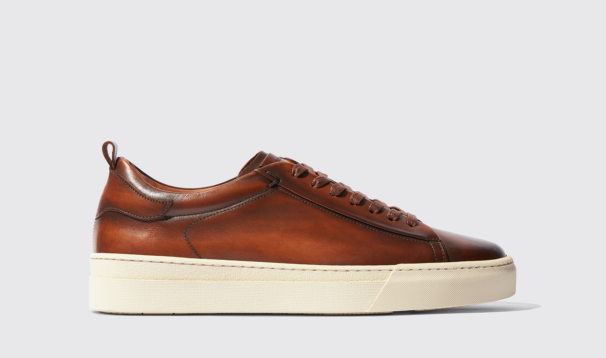 Scarosso Joseph Brown - Man Sneakers Brown In Brown - Calf Leather