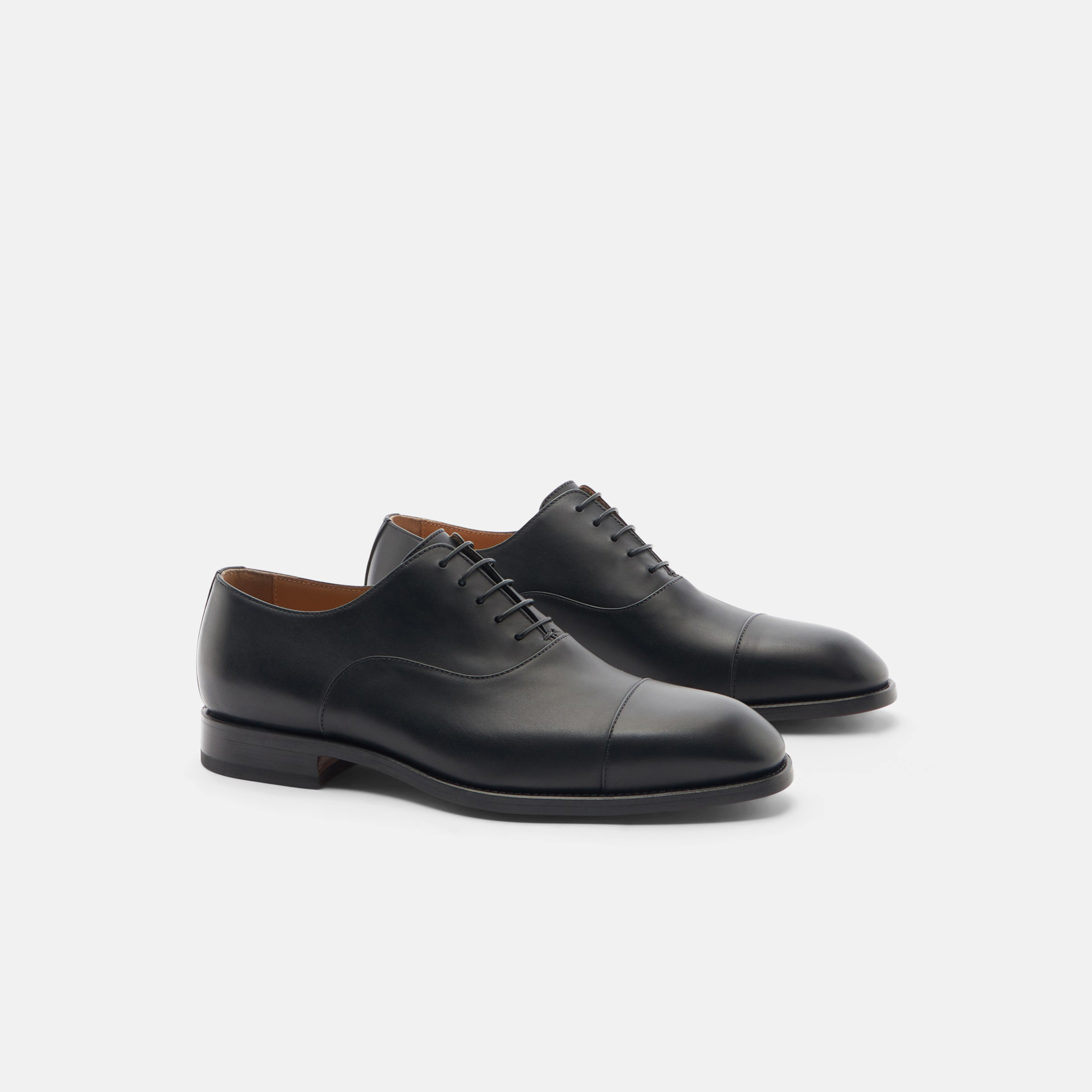 Scarosso Salvatore Oxfords In Black - Calf