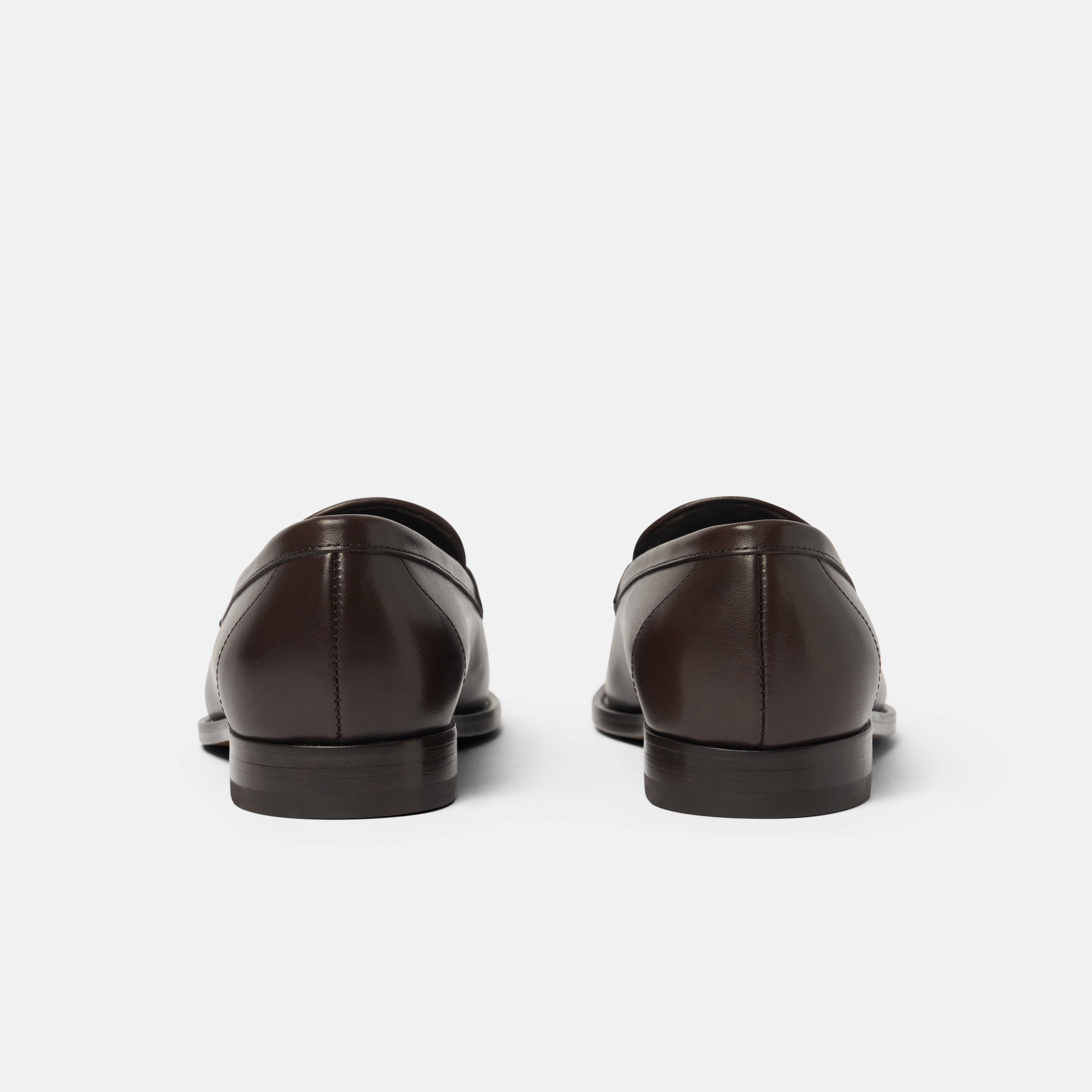Scarosso Ryan Penny Loafers In Brown