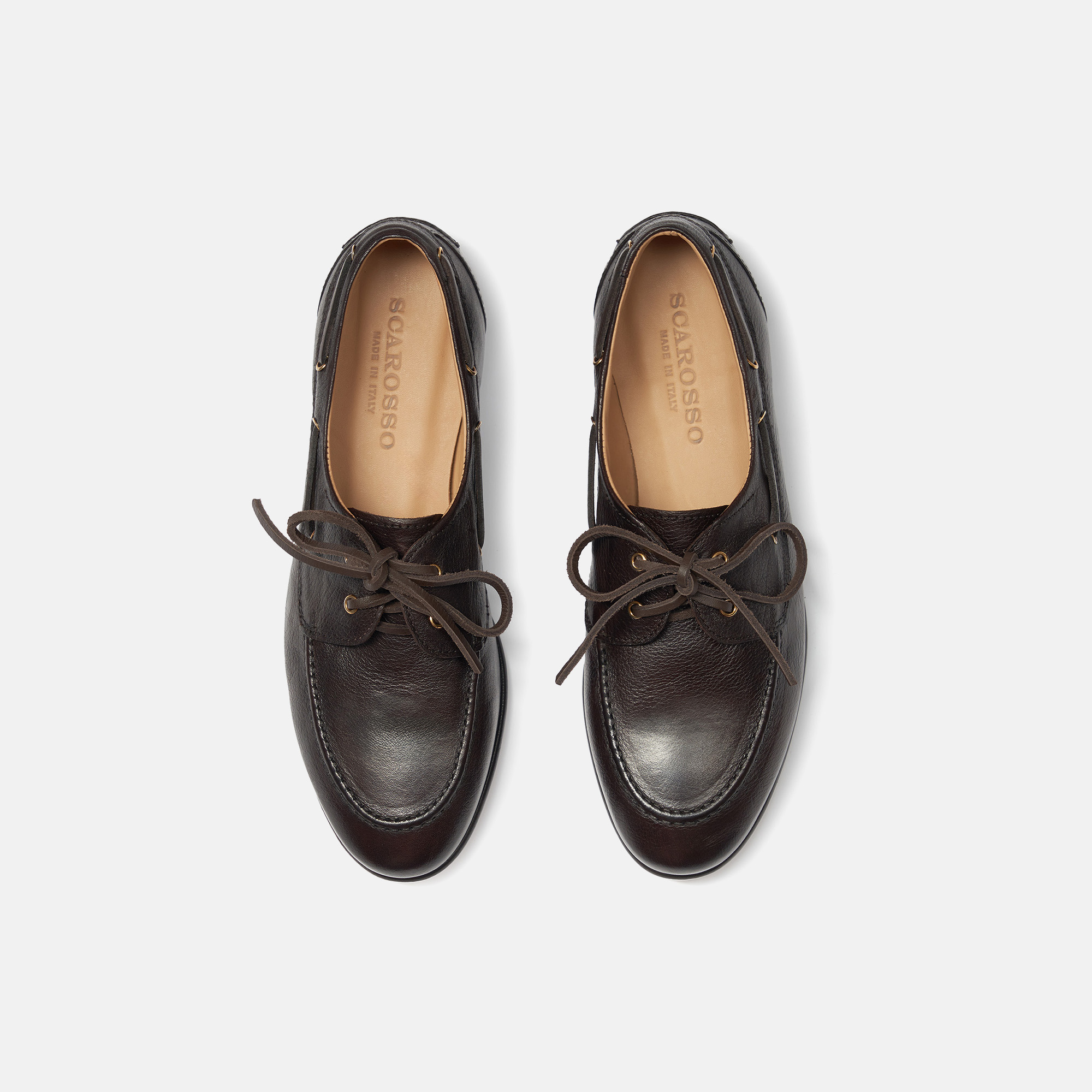 Scarosso Ginevra Lace-up Shoes In Brown - Buffalo