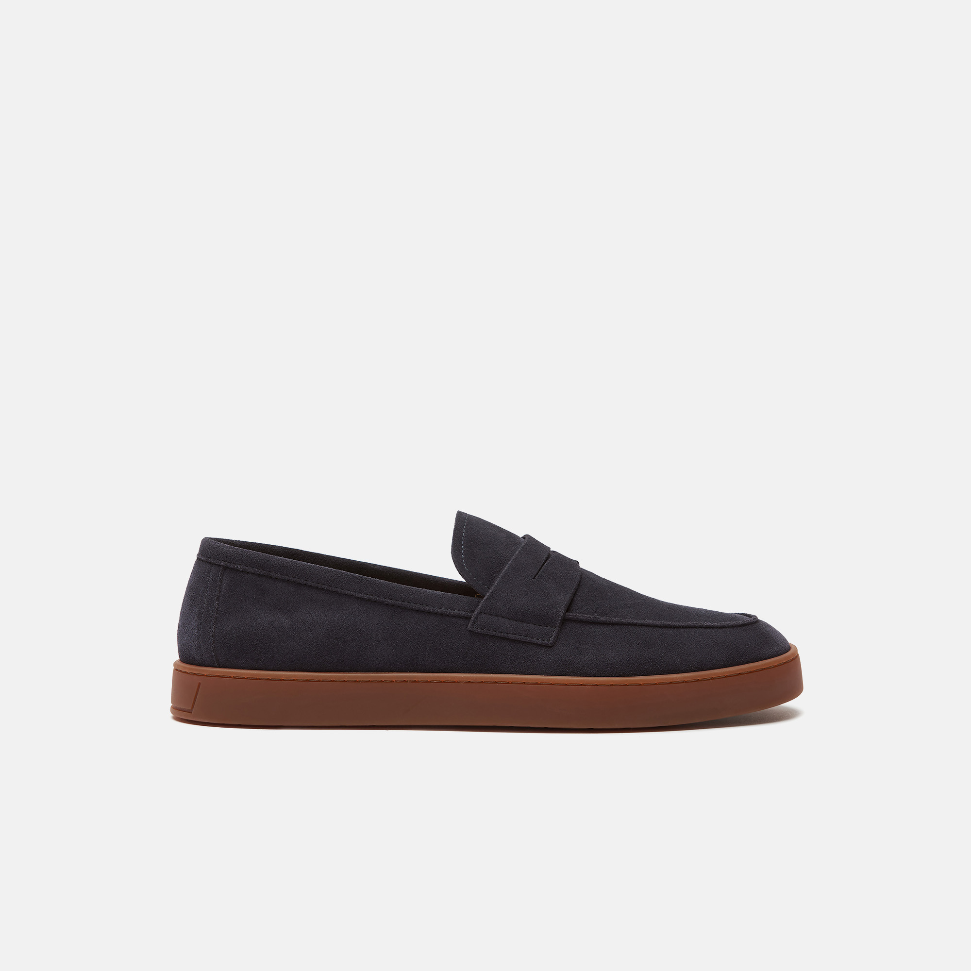 Scarosso Carlos Loafers In Blue - Suede