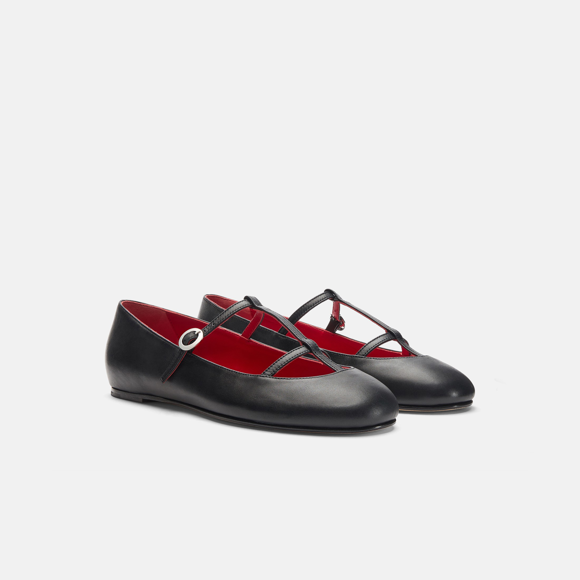 Scarosso Linda I Round-toe Ballerina Shoes In Multi