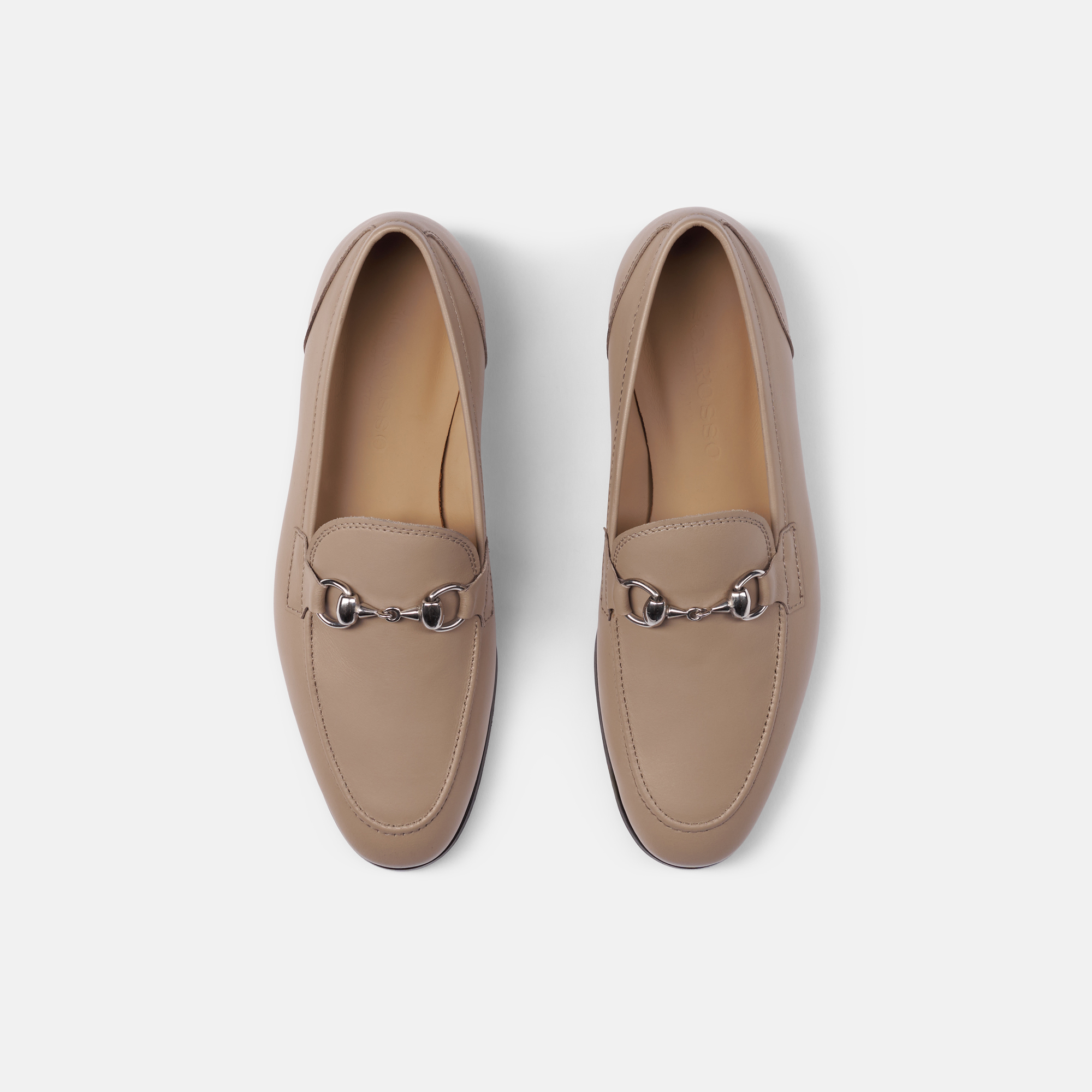 Scarosso Alessandra Taupe In Taupe - Calf