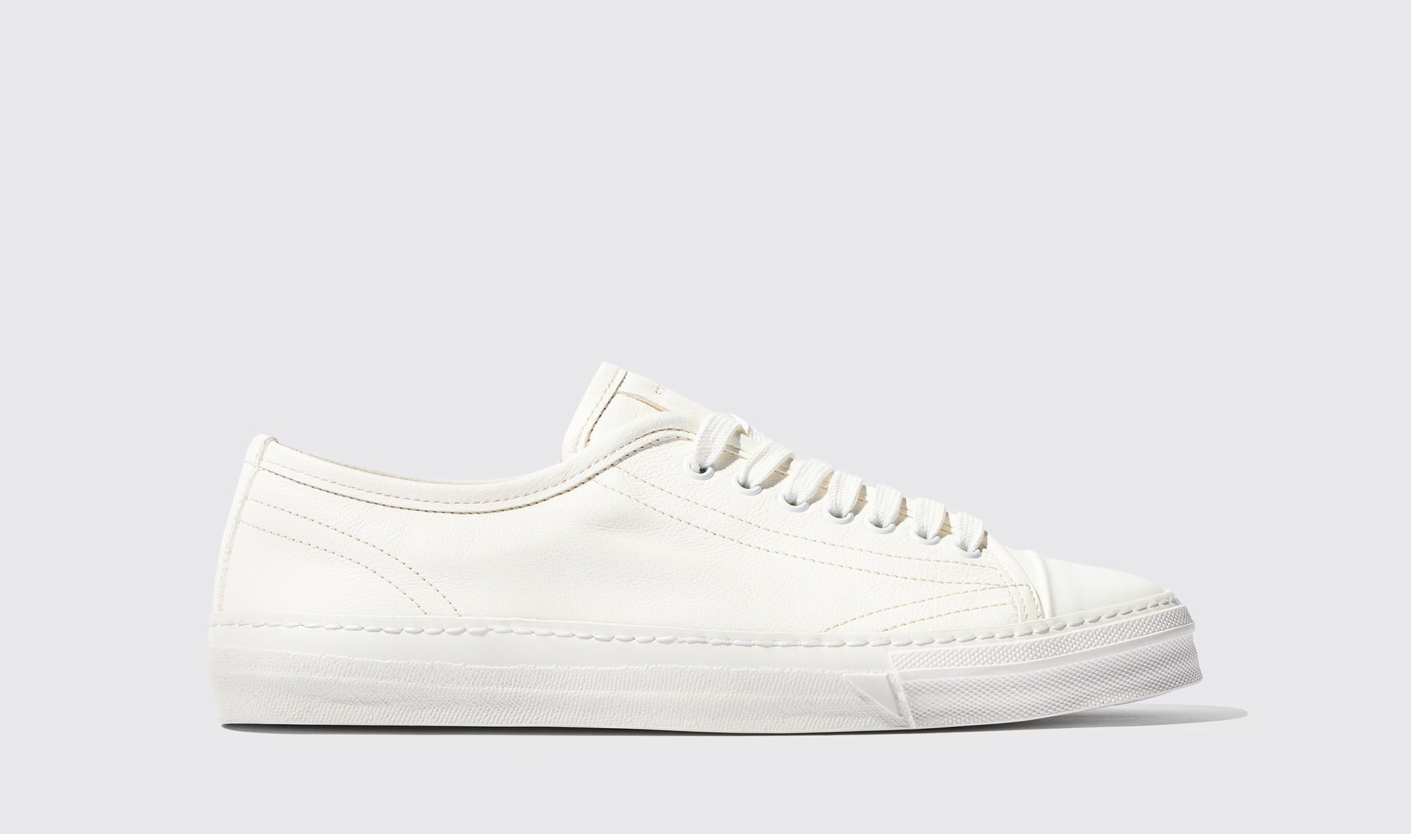 Scarosso Ambrogio White - Man Sneakers White In White - Calf Leather
