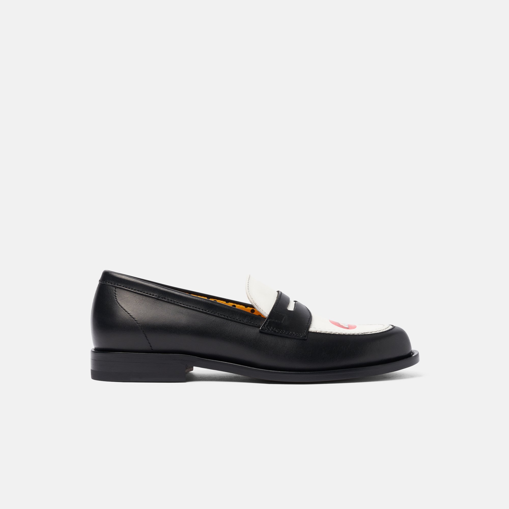 Scarosso Wash Your Mouth For Her Loafers In Black - Calf