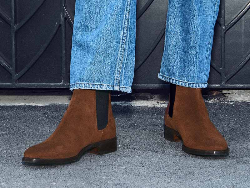 Men's Chelsea Boots Leather Shoes | Scarosso®